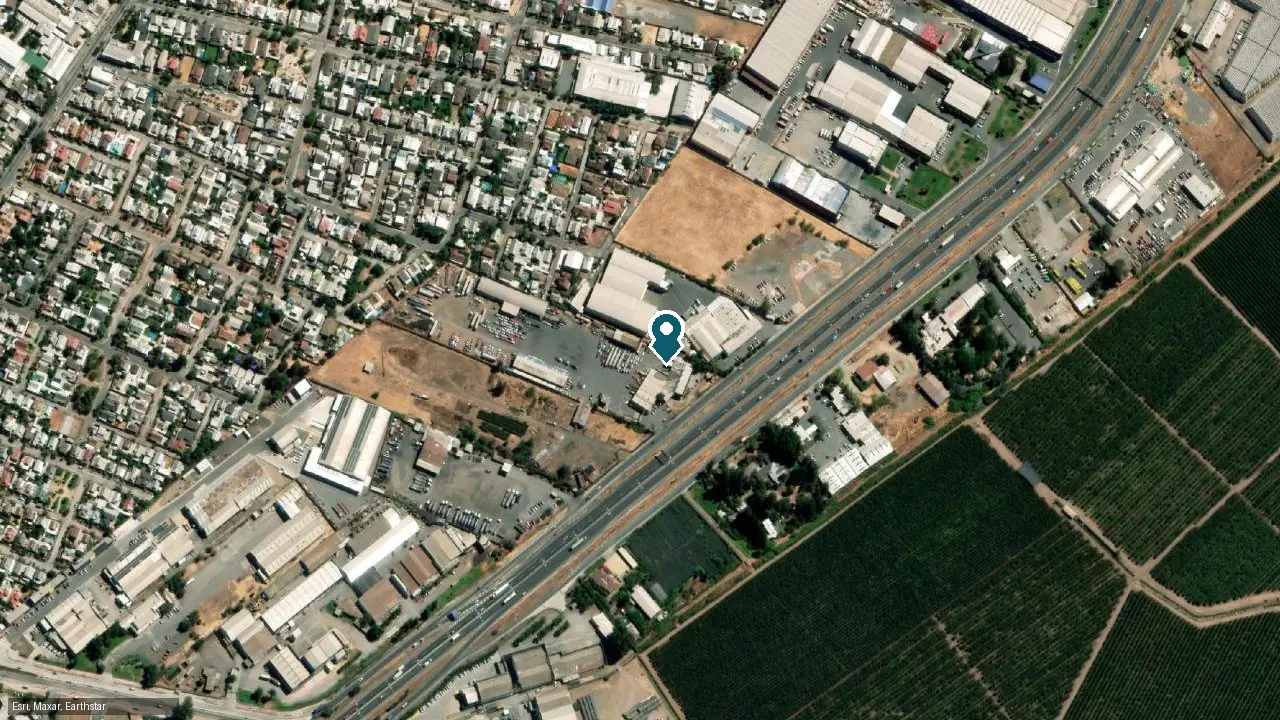 Mapa de ASLI en Longitudinal Sur Km. 186, Curicó